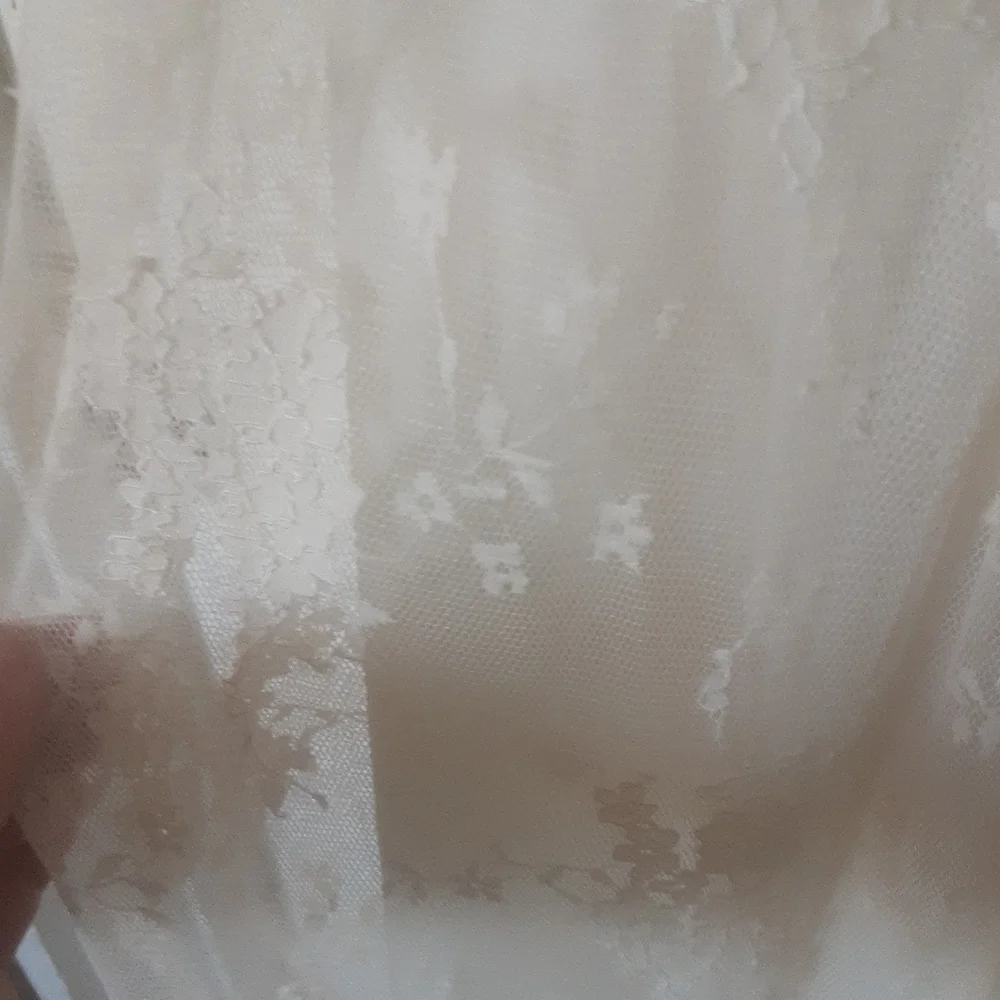 Anna- Kaci Sheer Lace Slip Dress Sz M/ L - Picture 5 of 9